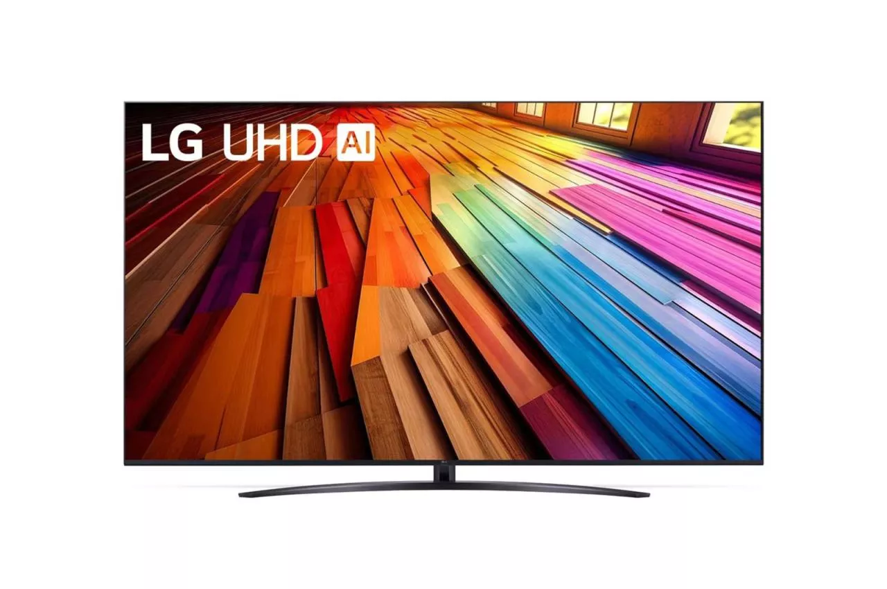 Телевизор LG 86UT81006LA RU, черный